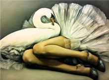 Load image into Gallery viewer, Lovely Bird Lady Home Decor Nordic Canvas Painting Wall Art Animal Figure Picture Art Posters and Prints for Living Room Decor
